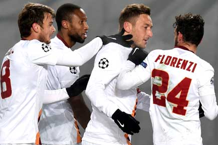 CL: Roma 'celebrate' draw with CSKA Moscow with visit to strip club