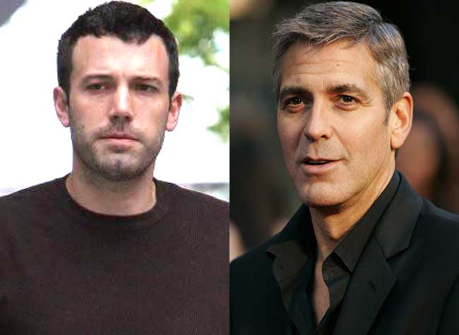 Ben Affleck and George Clooney