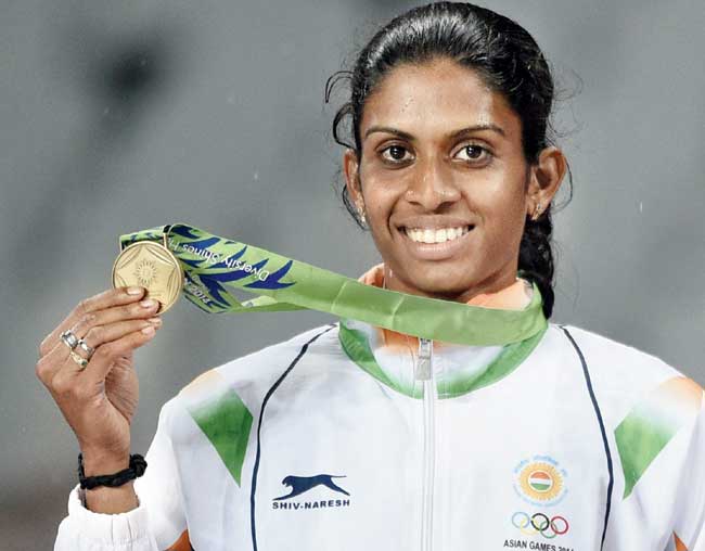 MR Poovamma with her bronze medal
