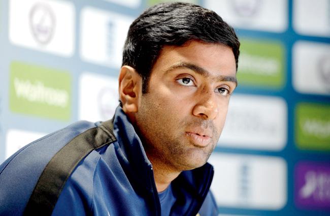 Ravichandran Ashwin interacts with the media yesterday. Pic/Getty Images