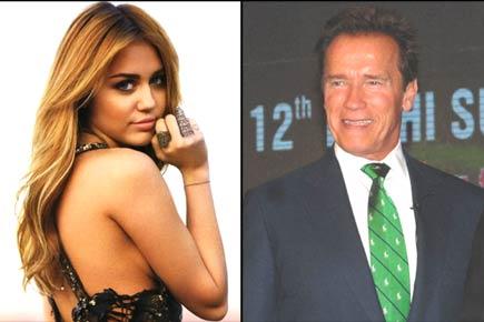 Miley Cyrus dating Arnold Schwarzenegger's son?