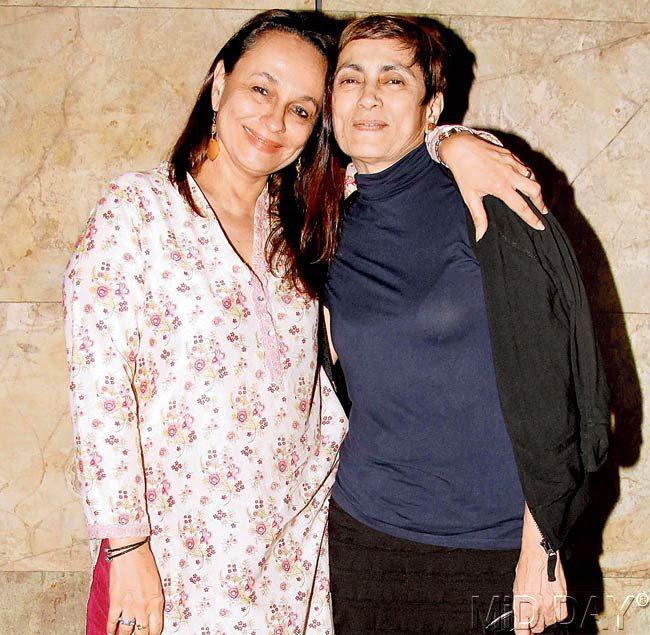 Soni Razdan with Deepa Mehta