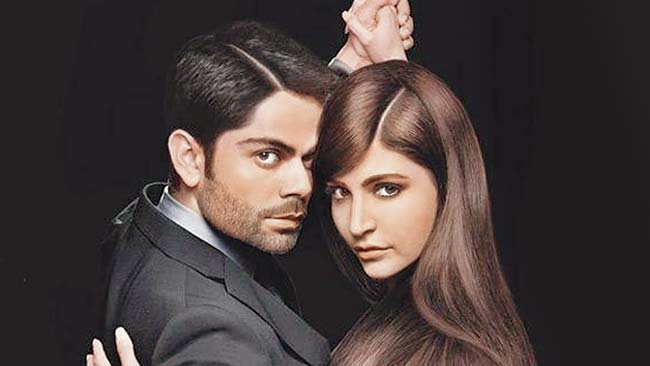 Anushka Sharma and Virat Kohli