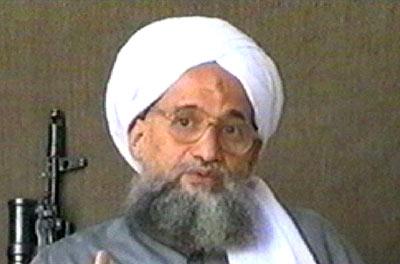A video grab of al-Qaeda chief Ayman al-Zawahri. Photo: AFP