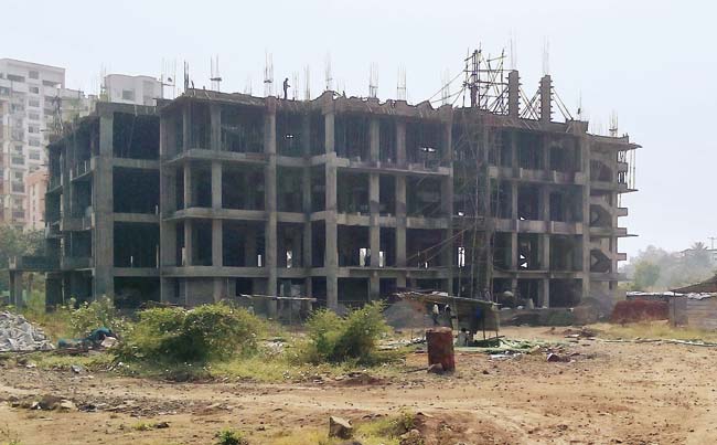 The under-construction Belapur district court complex at Sector 29 in CBD Belapur