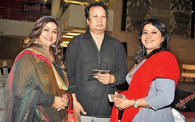 Mitali and Bhupinder Singh with Kavita Seth