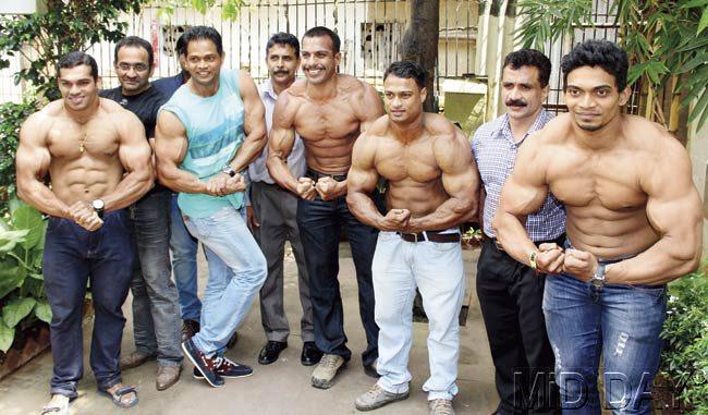 Indian body builders show themselves as simply shredded. Pics/Sameer Markande