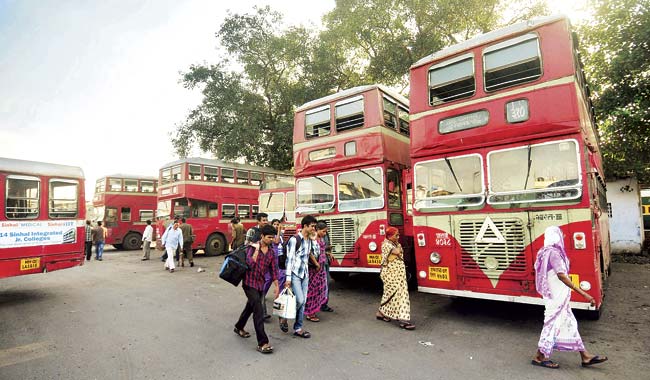 Sources in the BEST undertaking said two diesel-run double-deckers would be scrapped by March 2015. They further claimed that there would not be further additions to this fleet in the future. File pic for representation