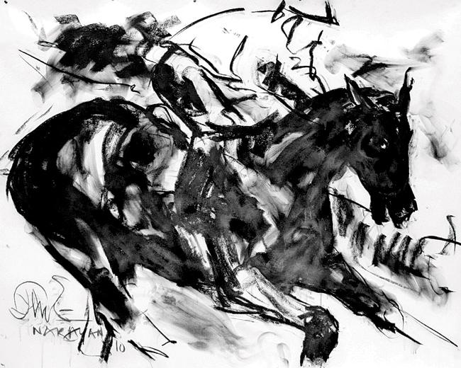 Artworks from the show Dynamism of Racing
