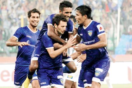 ISL: Late Blumer saves Chennaiyin FC against Kolkata