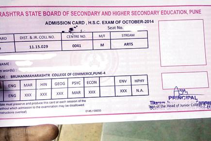 HSC exams goof up: Board sends hall tickets with missing photos