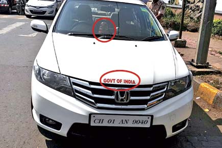 Mumbai: Man held for driving car with 'Govt of India' logo