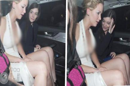 Jennifer Lawrence's oops moment at 'The Hunger Games' after party