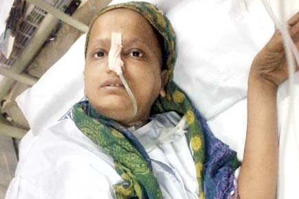 Abandoned by husband again, cancer patient goes into shock