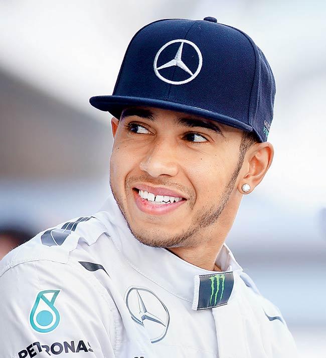 Formula One champion Lewis Hamilton
