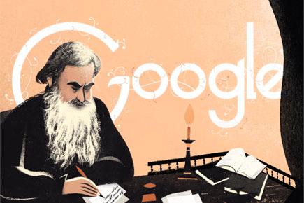 Google doodle celebrates Russian author Leo Tolstoy's 186th birthday