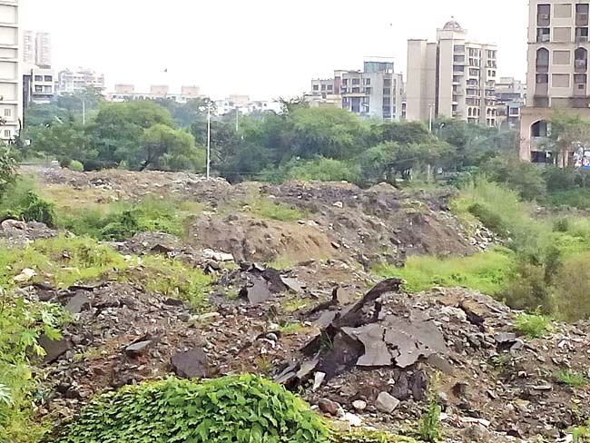 NMMC often received complaints from residents about illegal dumping