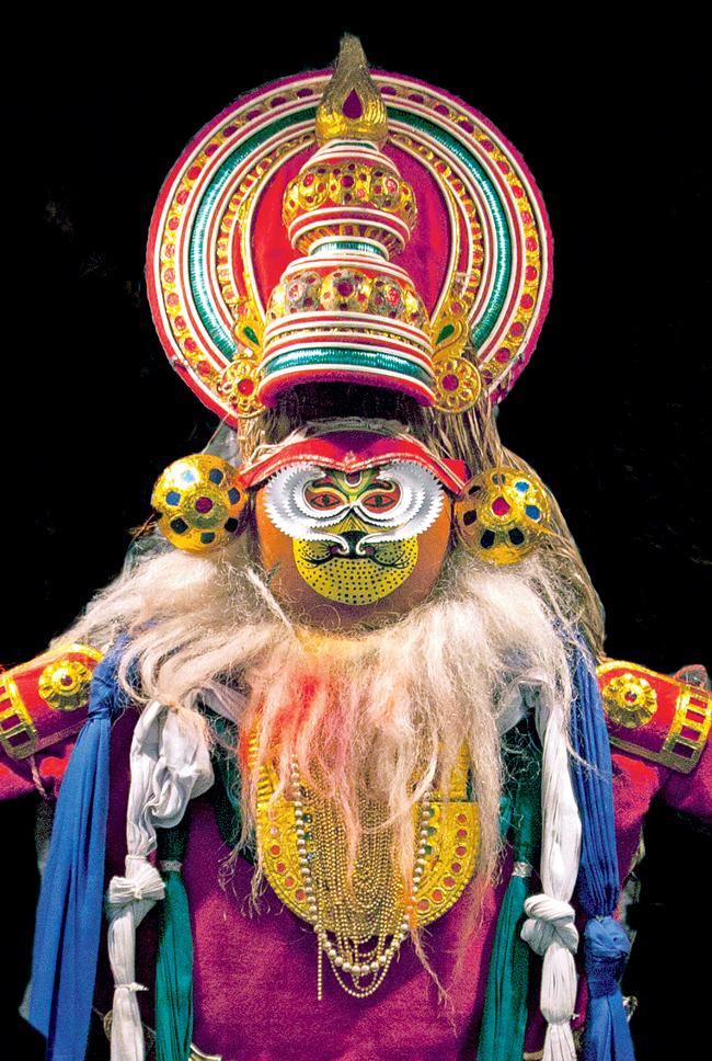 The costume of Narasimha