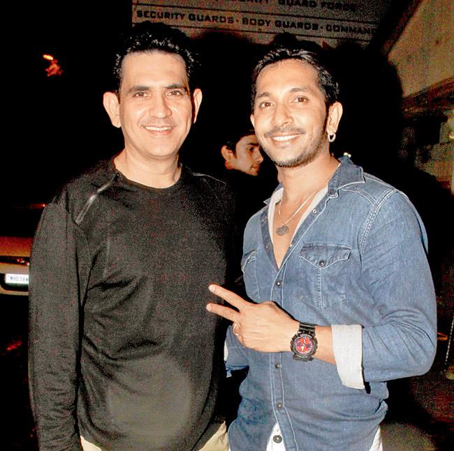 Omung Kumar with Terence Lewis