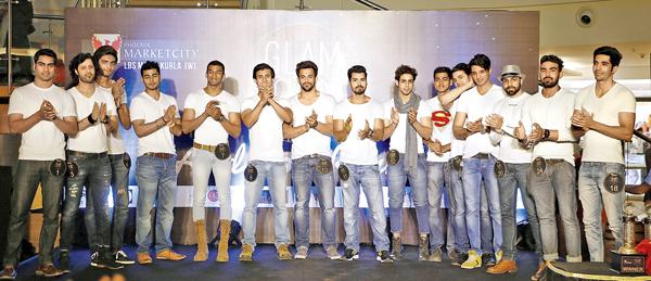The male participants at the Phoenix Glam Icon 2014