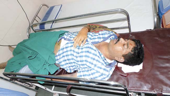 Rajesh Singh was shot twice in the head, and was declared dead when he was taken to a hospital. Pic/Hanif Patel