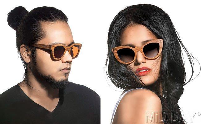 Sayon’s eyewear brand boasts of wood frames that are edgy, elegant and earthy