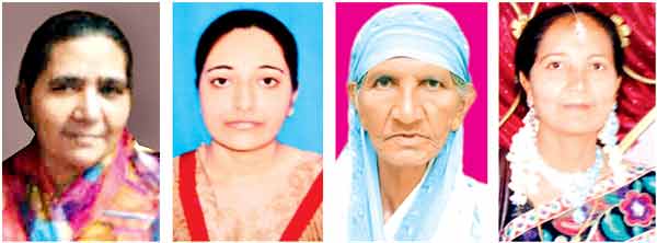 (From left to right) Sharifa alias Havabi Manjori-Kachi and her relatives, Shabana, Sakina and Salma, all from Ghatkopar, died in the incident