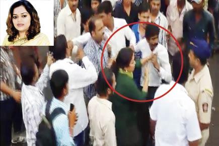 Mumbai: Congress corporator roughs up 2 men for opposing her