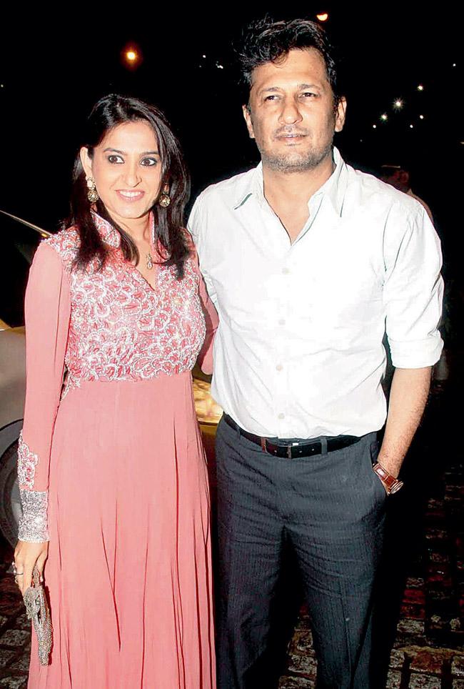 Smita Bansal with husband Ankush Mohla
