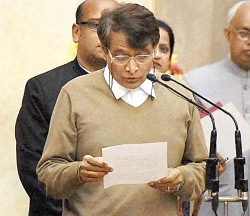 Suresh Prabhu. Pic/PTI