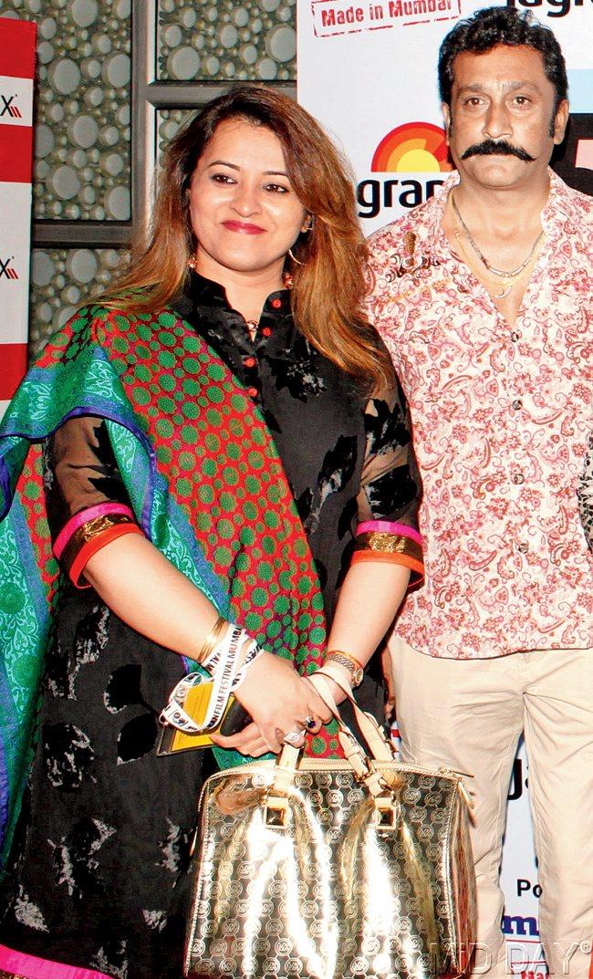 Vibha Khosla and Mukesh Tiwari 