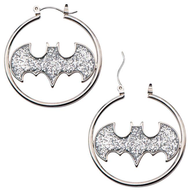 Batman earrings