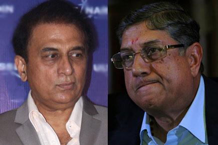 Gavaskar takes on Srinivasan, questions his silence on IPL scandal