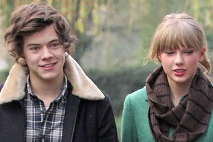 Harry Styles says, 'He's lucky Taylor Swift writes about him'