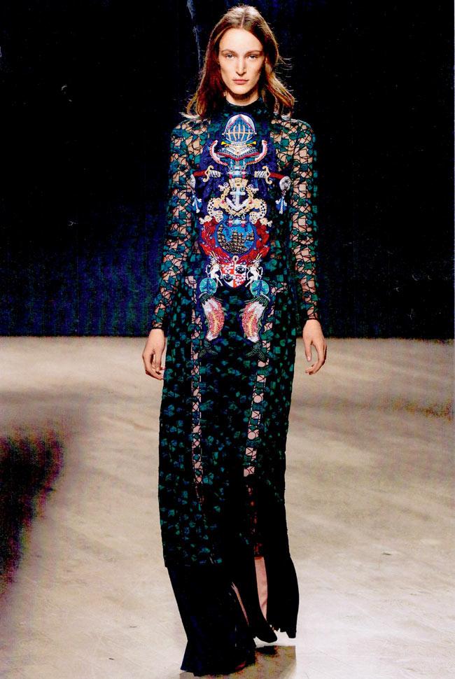 Adity Designs has done intricate embroidery for a Salvatore Ferragamo outfit