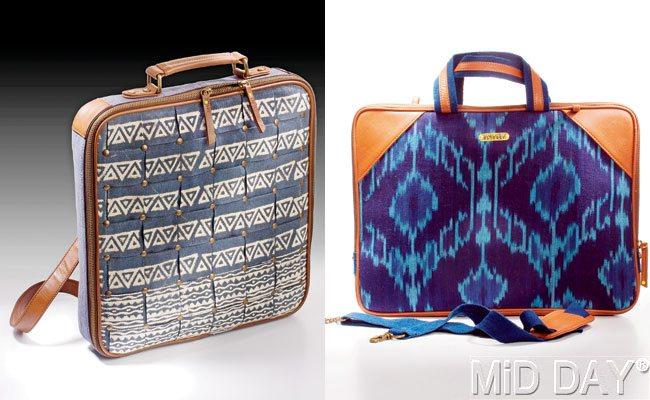 October specialises in durrie and ikat bags