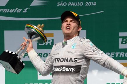 F1: Nico Rosberg wins Brazil GP to keep title race alive