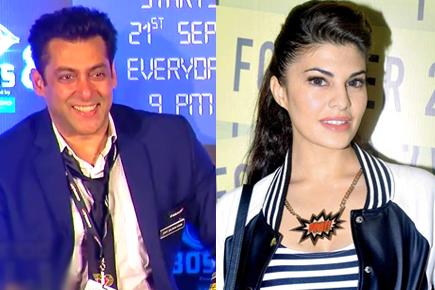 Salman Khan remembers Jacqueline Fernandez at the launch of 'Bigg Boss 8' 