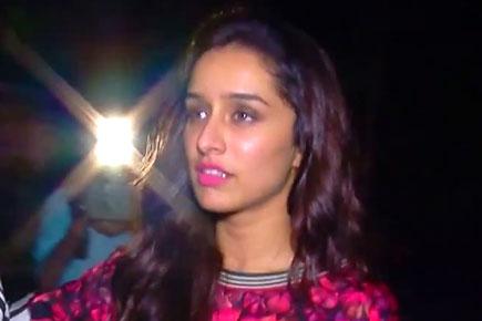 Shraddha Kapoor walking out on the streets