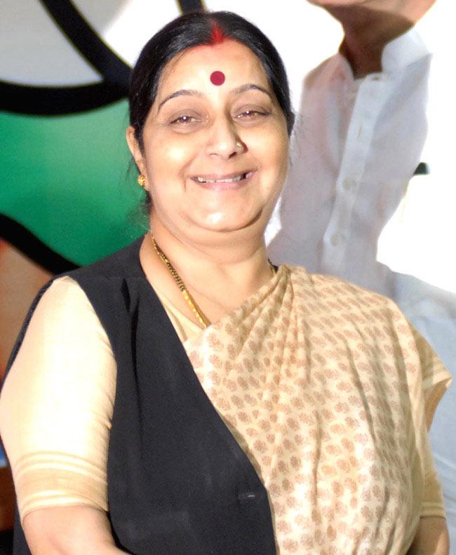 External Affairs Minister Sushma Swaraj 