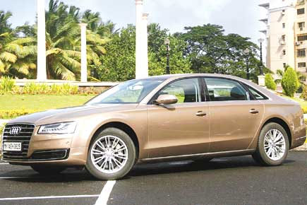 Test driving the A8L in its newest avatar