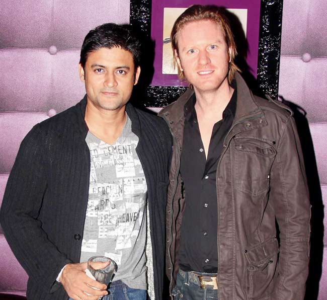 Manav Gohil with Alexx O’Nell 