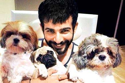 Jay Bhanushali's love for his dogs