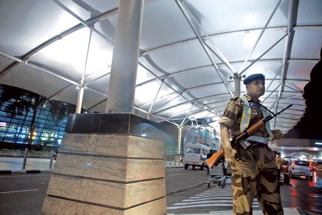 Airport authorities have been asked to strengthen anti-terrorist measures and monitor all flight operations. File pic