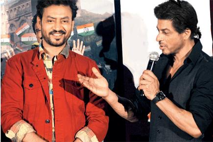 Shah Rukh Khan at the music launch of 'Ekkees Toppon Ki Salaami'