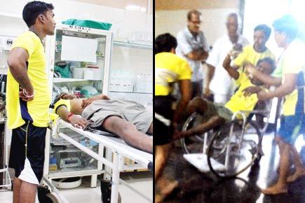 2 govindas fracture limbs in bike mishap on WEH