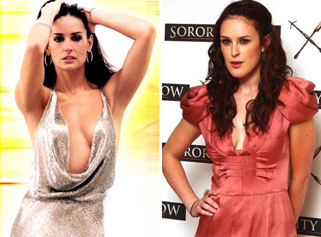 Demi Moore and Rumer