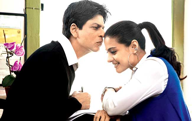 Shah Rukh Khan and Kajol in a still from the film, My Name is Khan