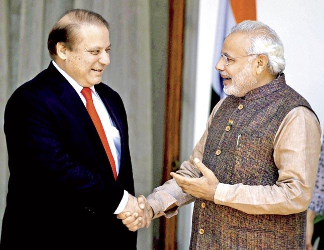 Having tried all methods to improve relations political, military, economic and failed, we should now simply put our bilateral relations on the backburner till Pakistan decides it wants to live as a good neighbour. Pic/PTI