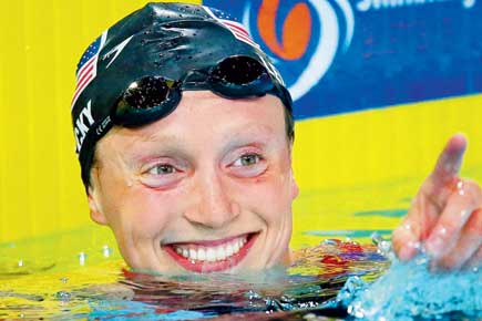 Swimming: Teen Katie Ledecky sets second world record in two days